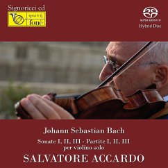 Sonate I,Ii,Iii-Partite I,Ii,Iii Per Violino S - Accardo,Salvatore