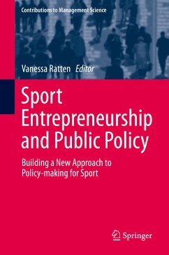 Sport Entrepreneurship and Public Policy (eBook, PDF)