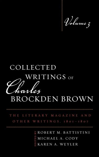 Collected Writings of Charles Brockden Brown (eBook, ePUB) Collected Writings of Charles Brockden Brown (eBook, ePUB)