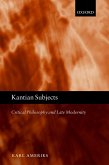 Kantian Subjects (eBook, ePUB)