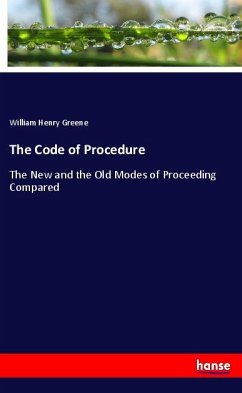 The Code of Procedure - Greene, William Henry