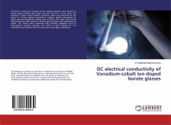 DC electrical conductivity of Vanadium-cobalt ion-doped borate glasses