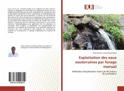 Exploitation des eaux souterraines par forage manuel - Lovanomezanahary, Arnel Célestin