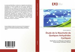 Cover Étude de la Réactivité de Quelques Anhydrides Cycliques