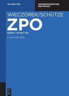 Zivilprozessordnung und Nebengesetze §§ 300-354