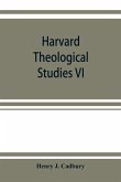 Harvard Theological Studies VI