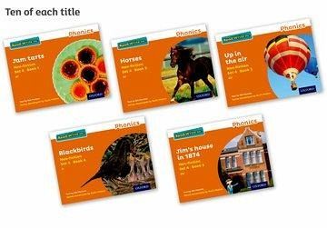 Read Write Inc. Phonics: Orange Set 4 Non-fiction books (Pack of 50 ...