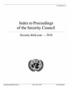 Index to Proceedings of the Security Council: Seventy-Third Year, 2018