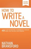 How to Write a Novel