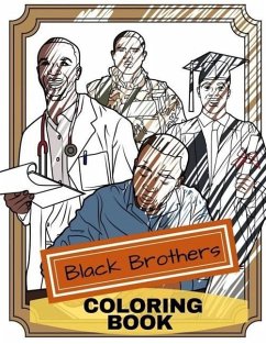 Black Brothers Coloring Book: Adult Coloring Fun, Stress Relief Relaxation and Escape - Publishing, Aryla