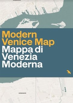 Modern Venice Map - Mulazzani, Marco