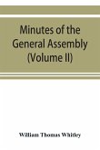 Minutes of the General Assembly of the General Baptist churches in England