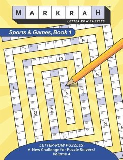 MARKRAH LETTER-ROW PUZZLES Sports and Games, Book 1 - Hyde, William Mark