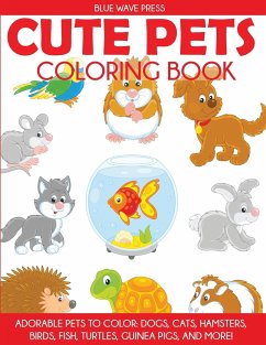 Cute Pets Coloring Book - Blue Wave Press