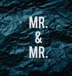 Mr. & Mr. Wedding Guest Book - Something Blue Guest Books