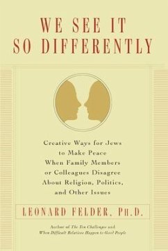 We See It So Differently (eBook, ePUB) - Felder, Leonard