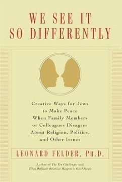 We See It So Differently (eBook, ePUB) - Felder, Leonard