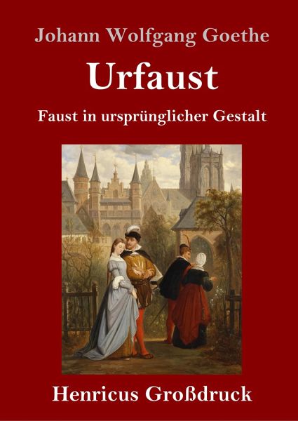 Urfaust Grossdruck Von Johann Wolfgang Goethe Portofrei Bei Bucher De Bestellen
