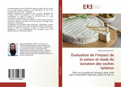 Évaluation de l¿impact de la saison et stade de lactation des vaches laitières - MAROUF ARIBI, Mohamed