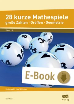 28 kurze Mathespiele (eBook, PDF) - Wiese, Ilse