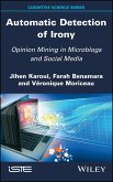 Automatic Detection of Irony (eBook, ePUB)