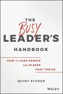 The Busy Leader's Handbook (eBook, ePUB) - Studer, Quint