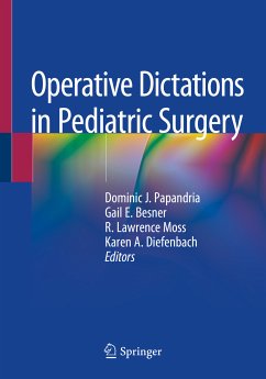 Operative Dictations in Pediatric Surgery (eBook, PDF)