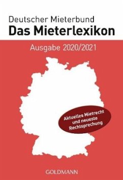 Das Mieterlexikon - Ausgabe 2020/2021 - Deutscher Mieterbund Verlag GmbH