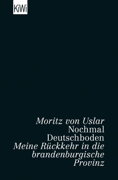 Nochmal Deutschboden (eBook, ePUB) - Uslar, Moritz Von