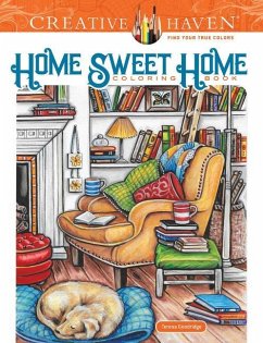 Creative Haven Home Sweet Home Coloring Book - Goodridge, Teresa