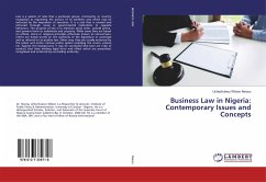Business Law in Nigeria: Contemporary Issues and Concepts - Nwosu, Uchechukwu Wilson