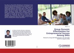 Group Dynamic Effectiveness For Entrepreneurial Success Among SHGs