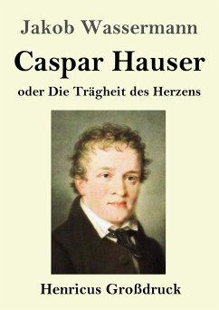 Caspar Hauser oder Die Trägheit des Herzens (Großdruck) - Wassermann, Jakob
