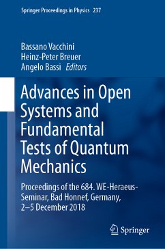 Advances in Open Systems and Fundamental Tests of Quantum Mechanics (eBook, PDF)