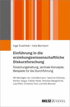 Einführung in die erziehungswissenschaftliche Diskursforschung - Truschkat, Inga;Bormann, Inka