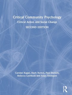 Critical Community Psychology - Kagan, Carolyn; Burton, Mark; Duckett, Paul