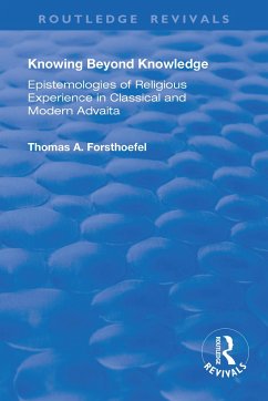 Knowing Beyond Knowledge - Forsthoefel, Thomas A