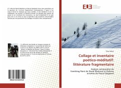 Collage et inventaire poético-méditatif: littérature fragmentaire - Veikat, Tiina