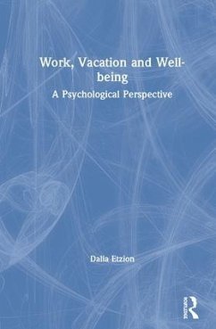 Work, Vacation and Well-Being - Etzion, Dalia