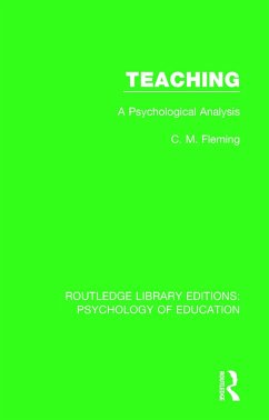 Teaching - Fleming, C M