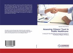 Assessing Citizens' Trust In Public Healthcare: - Mensah, Gertrude Yeboah