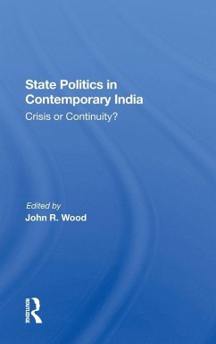 State Politics In Contemporary India Cover State Politics In Contemporary India