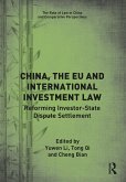 China, the EU and International Investment Law