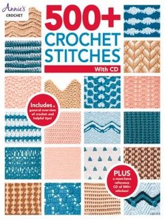 500+ Crochet Stitches with CD - Crochet, Annie's