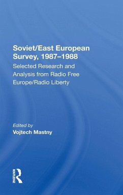 Cover Soviet/East European Survey, 1987-1988