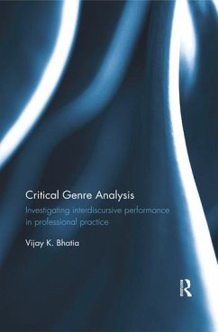 Critical Genre Analysis - Bhatia, Vijay K