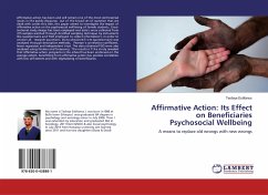 Affirmative Action: Its Effect on Beneficiaries Psychosocial Wellbeing