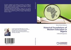 Historical Foundations of Western Education in Nigeria - Muraina Babatunde, Monsuru