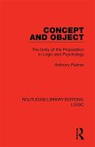 Concept and Object (eBook, PDF)