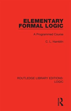 Cover Elementary Formal Logic (eBook, ePUB)